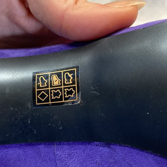 Guess purple platform heels - Picture 7 of 8